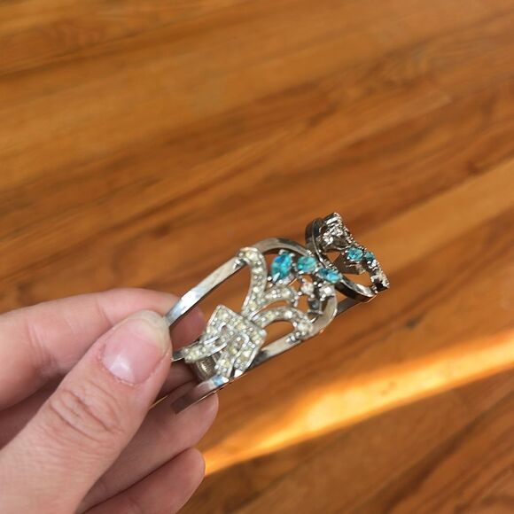 🤑BUNDLE ONLY🤑Vintage Rhinestone Bangle - Picture 3 of 5